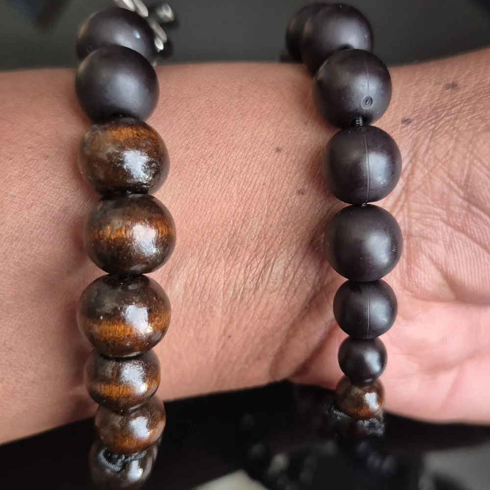 Handmade Mala Clay Braclet Set! - Picture 6 of 10